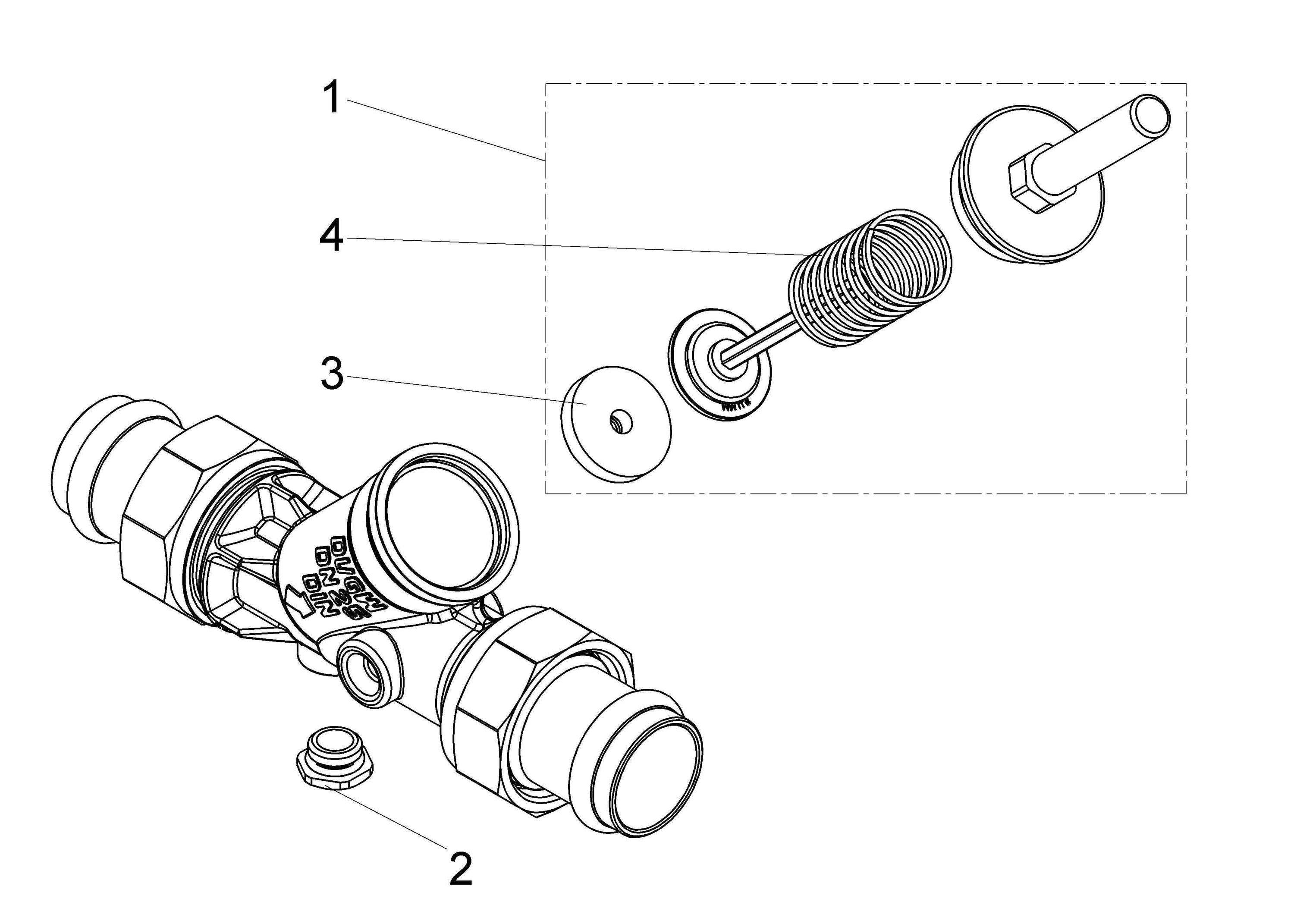 Schlösser Armaturen JS RUECKFLUSSVERHINDERER, O.ENTL. PRESS AG MULTI,DN25,PRESS