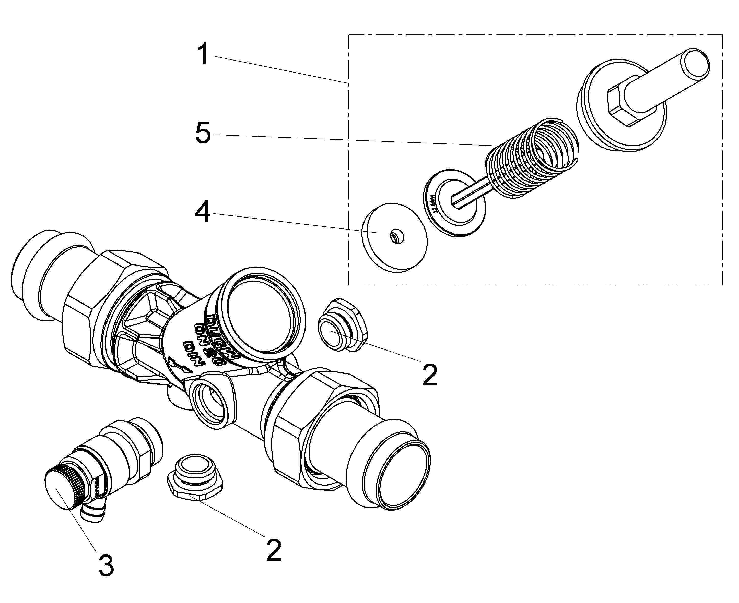 Schlösser Armaturen JS RUECKFLUSSVERHINDERER, M.ENTL. PRESS AG MULTI,DN20,PRESS