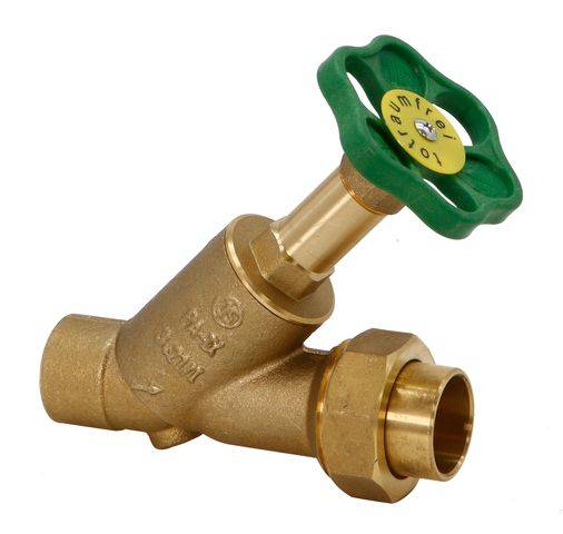 Schlösser Armaturen JS FREISTROMVENTIL,O.ENTLEERUNG AG.LOETV,N.ST.SP,DN25,LOET2