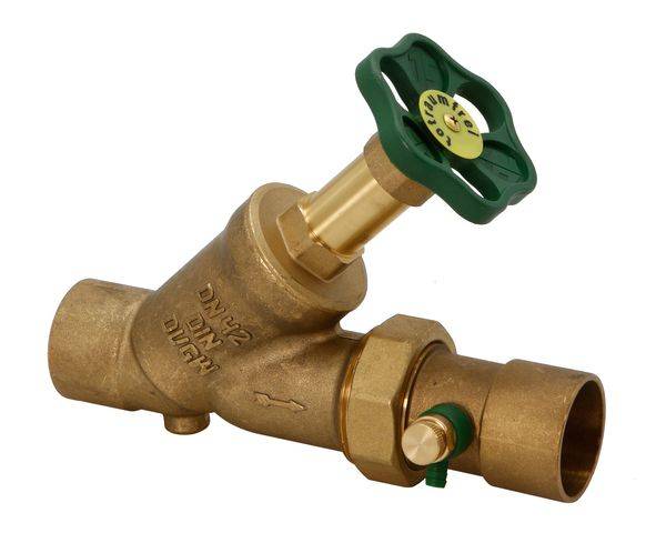 Schlösser Armaturen JS FREISTROMVENTIL, MIT ENTL. IN VSB AUSG,N.ST.SP,DN40,LOET4