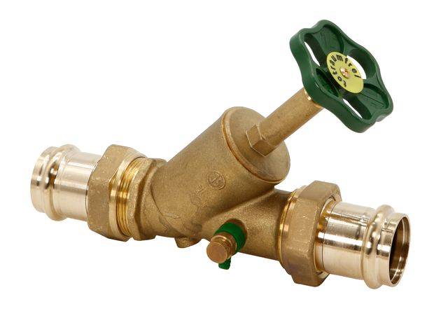 Schlösser Armaturen JS FREISTROMVENTIL,PRESS AG MULTI M.ENTL.,ST.SP.,DN40,PRESS