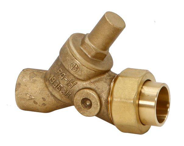 Schlösser Armaturen JS RUECKSCHLAGVENTIL, SCHRAEGSITZ AUSG.LOETVERSCHRAUB.,DN25,