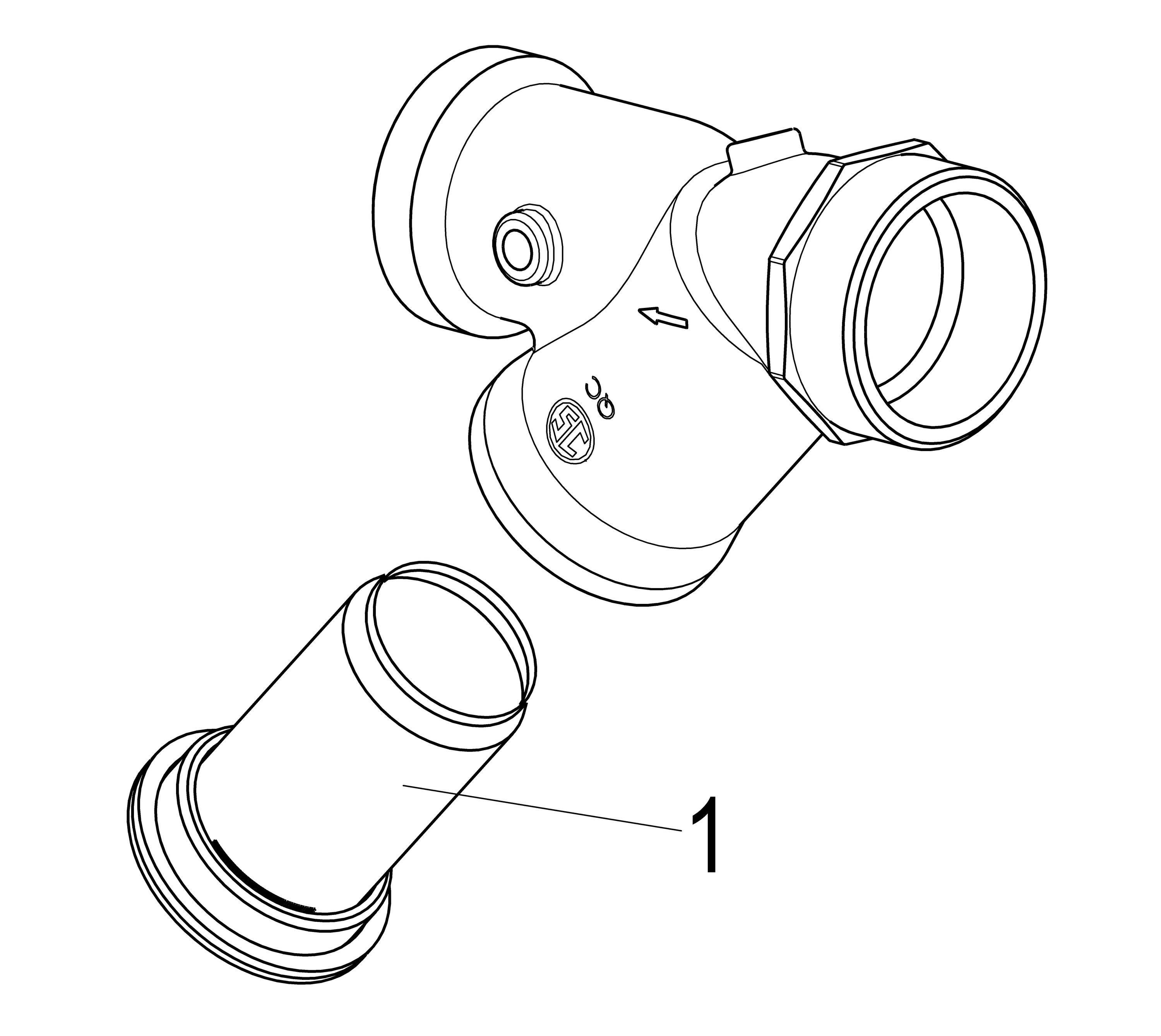 Schlösser Armaturen JS SCHMUTZFAENGER,AUSSENGEW.MULTI O.ENTL.,DN50,AG2 3/8,DIN G