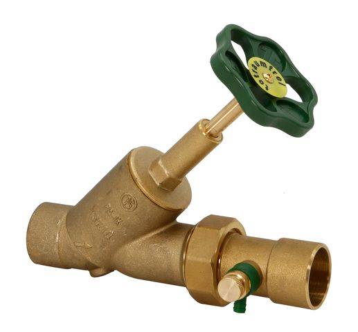 Schlösser Armaturen JS FREISTROMVENTIL, MIT ENTL. IN VSB AUSG.,ST.SP.,DN32,LOET3
