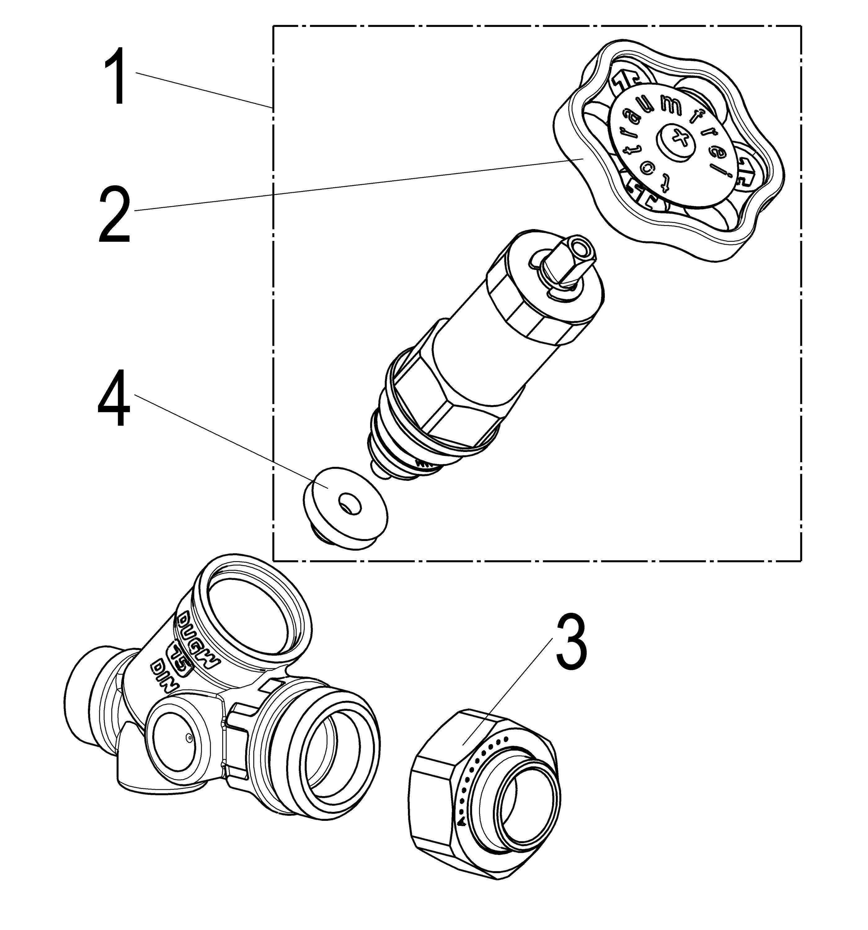Schlösser Armaturen JS FREISTROMVENTIL,O.ENTLEERUNG AG.LOETV,N.ST.SP,DN15,LOET1