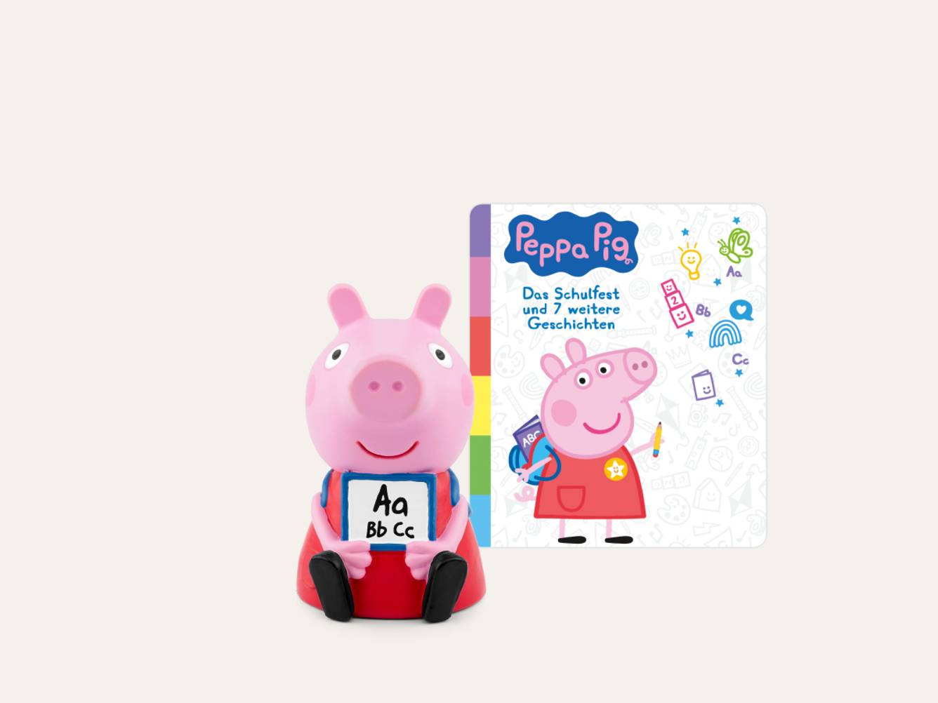 tonies Peppa Pig Hörfigur – Das Schulfest, 7 Geschichten