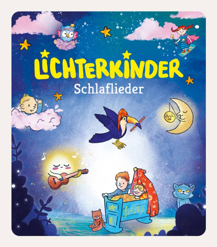 Tonies Lichterkinder, Musikspielzeug, 3 Jahr(e), Blau, Violett