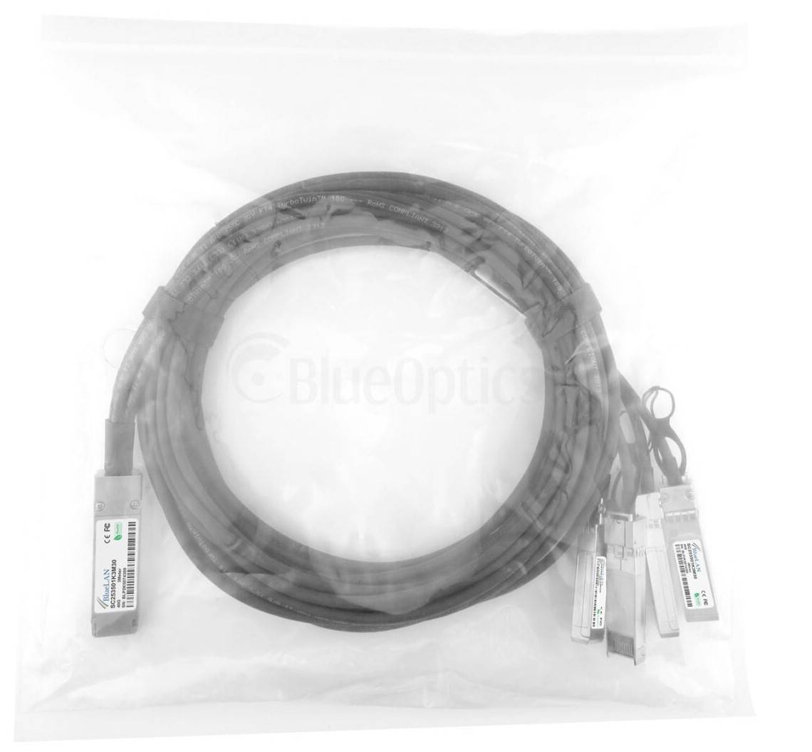 Molex 747641101 BlueLAN SC253501K1M30 passives 40GBASE-CR4 QSFP auf 4x10GBASE-CR
