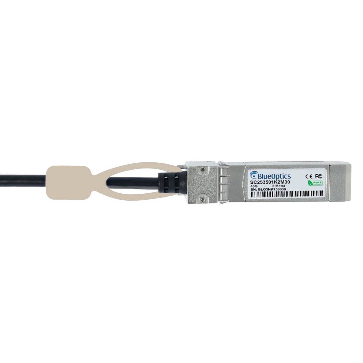 BLUEOPTICS - QSFP-4SFP+-Cable-1M kompatibles BlueLAN QSFP DAC SC253501K1M30