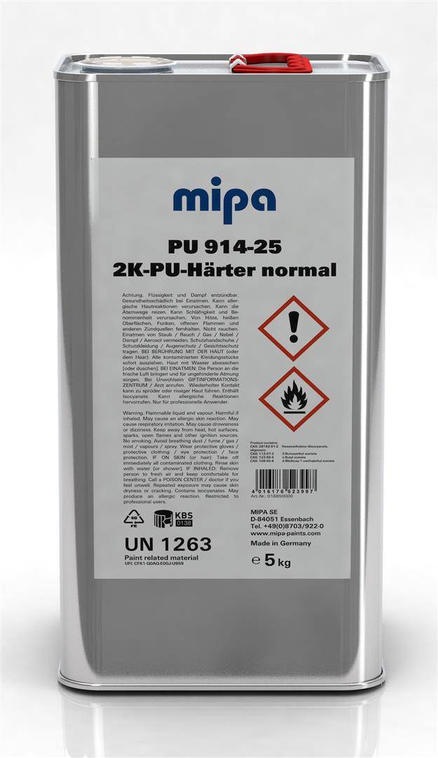 Mipa PU 914-25 2K-PU-Härter normal (5 kg)