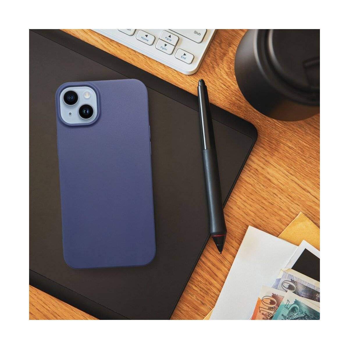 Matt Hülle für XIAOMI Redmi Note 15 Pro 4G Blau Handyhülle Stoßfest