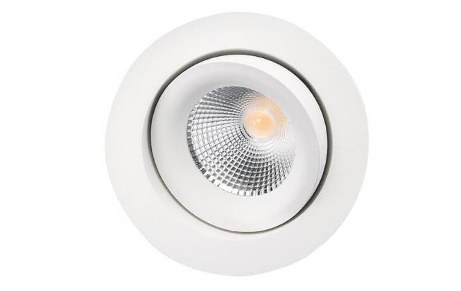 SGL Einbaust. Lux IsoSafe IP44 ws 902518 8W 540lm 2700K Ra98 kardan. dim Konve. Techn.Licht/Wohnraum