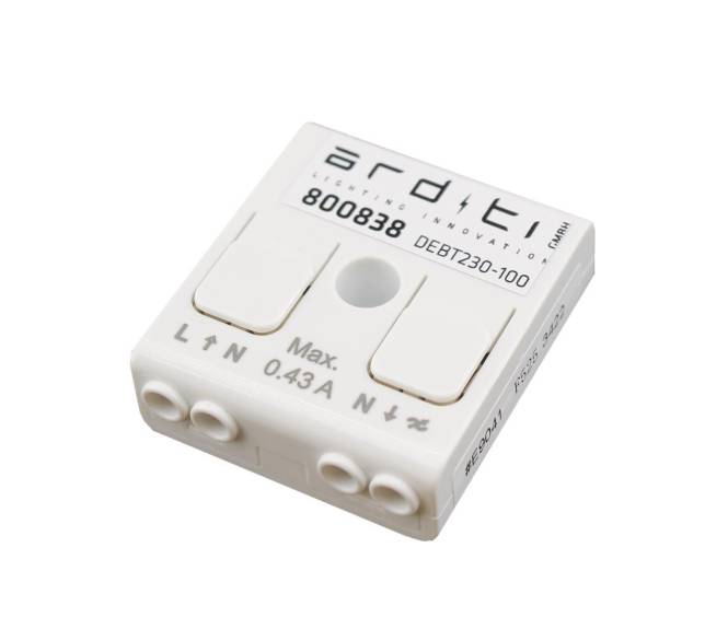Casambi-Modul TED 230V Dimmer 800838 Phasenabschnitt LED 50W/AGL 100W IP20 Techn.Licht/Wohnraum