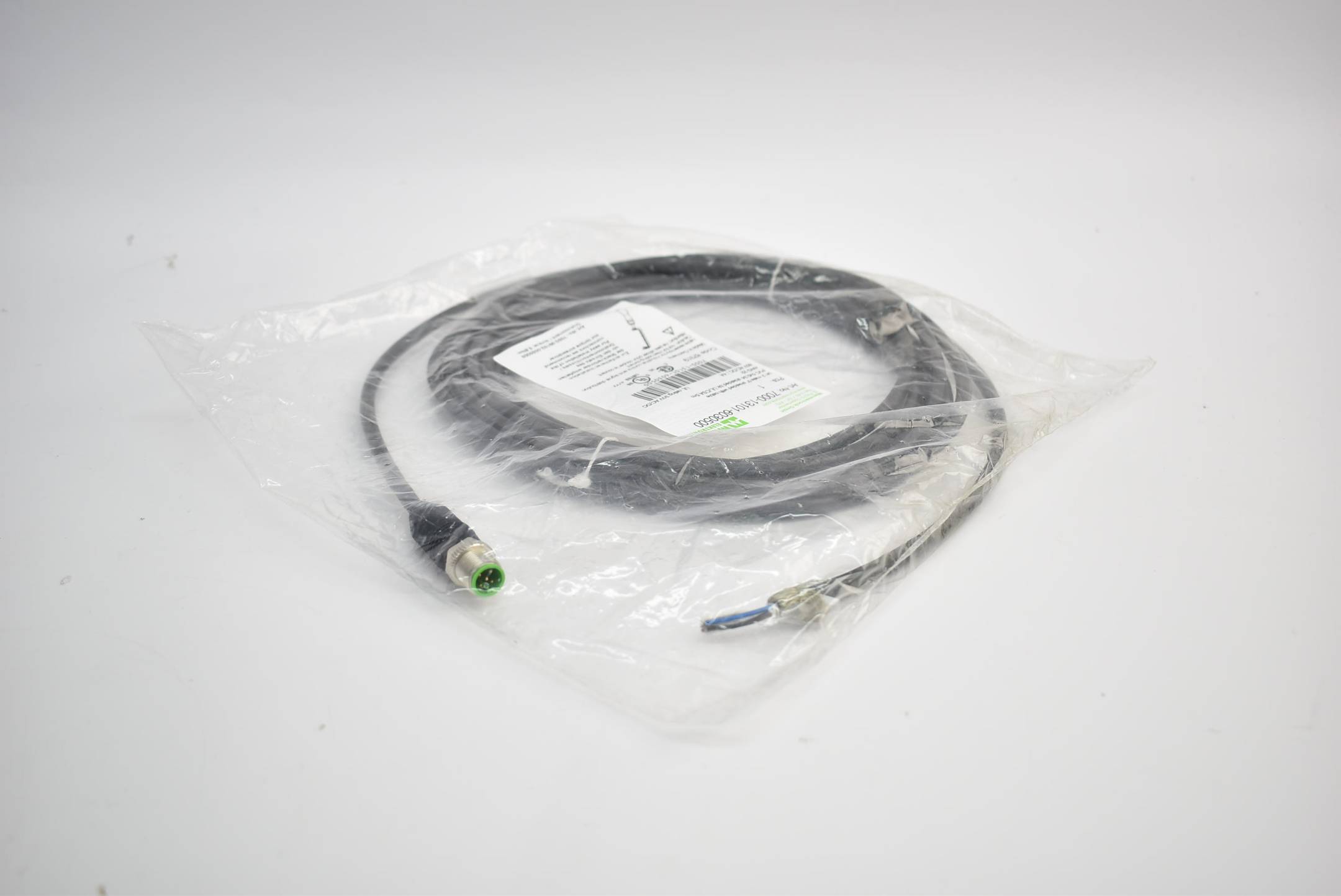 Murrelektronik M12 St 7000-13101-6030500 0° PVC sw UL/CSA 5m Industriematerial Ind-Schaltgeraete