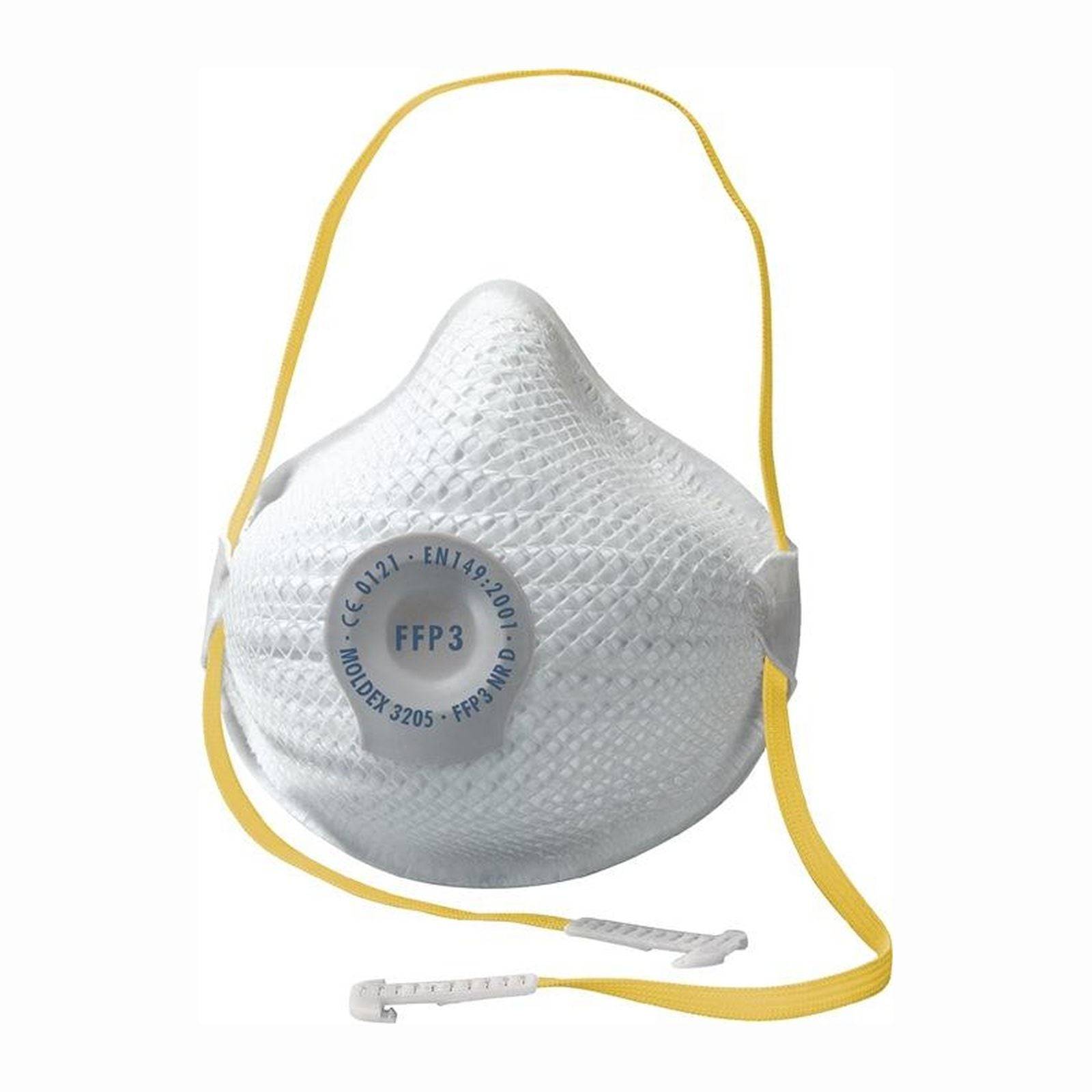 Air 325501 Feinstaubmaske mit Ventil FFP3 D 10 St. EN 149:2001, EN 149:2009 DIN