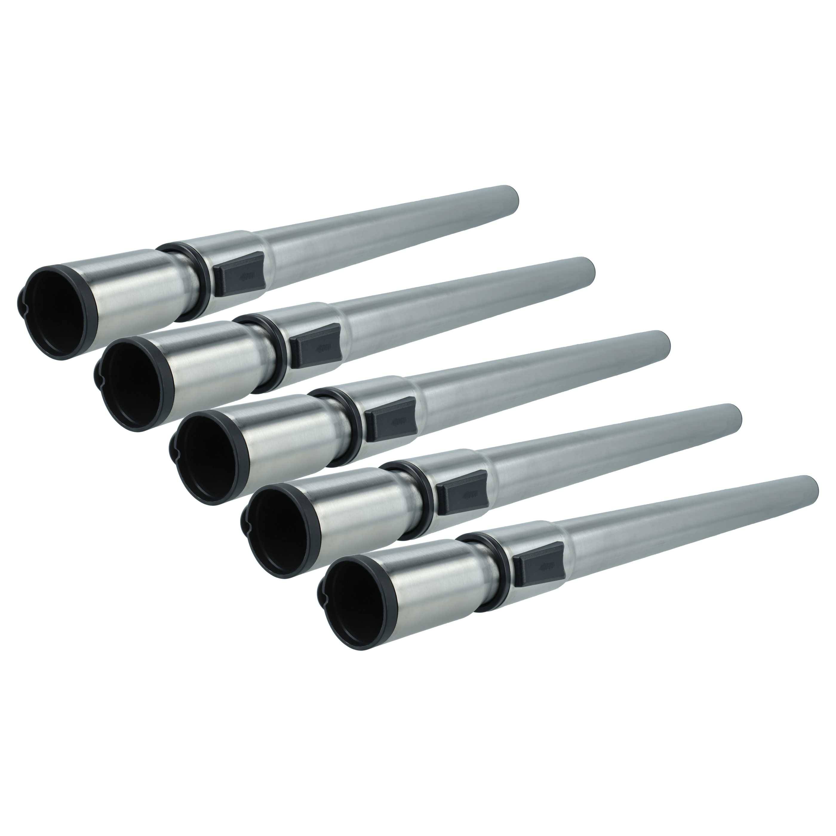 vhbw 5x Staubsaugerohr kompatibel mit Miele S5760 | S5780, S5781, S612, S578, S5 Contour S5211 Staubsauger - 35 mm