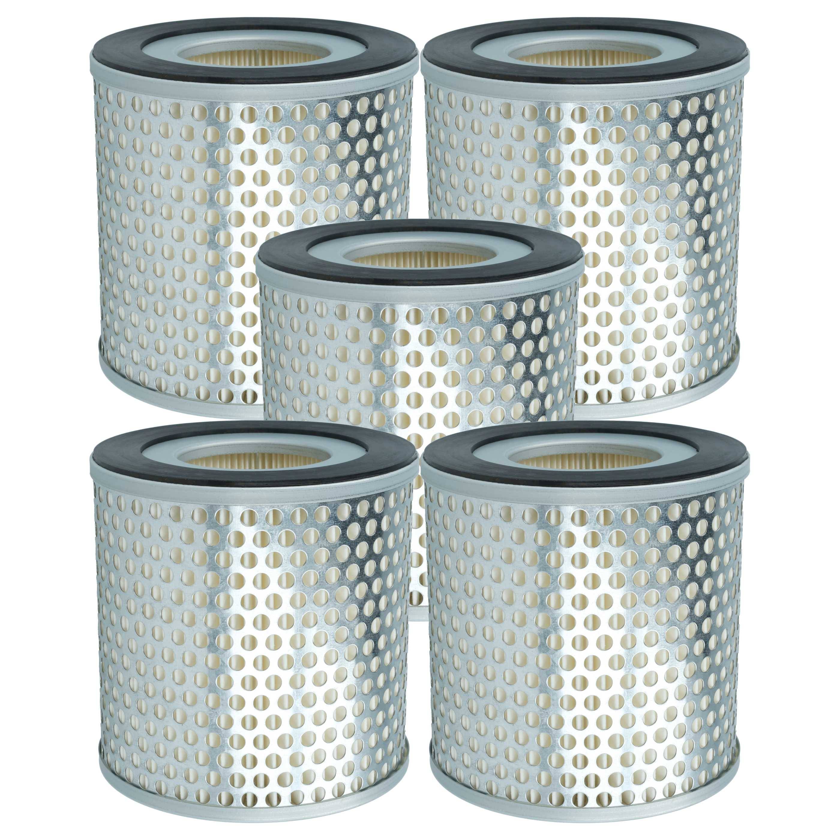 vhbw 5x Feinstaubfilter kompatibel mit Freuding TA 028, A82 - A84 SR, A84 - AT Absauganlage - Feinstaub-Filterpatrone