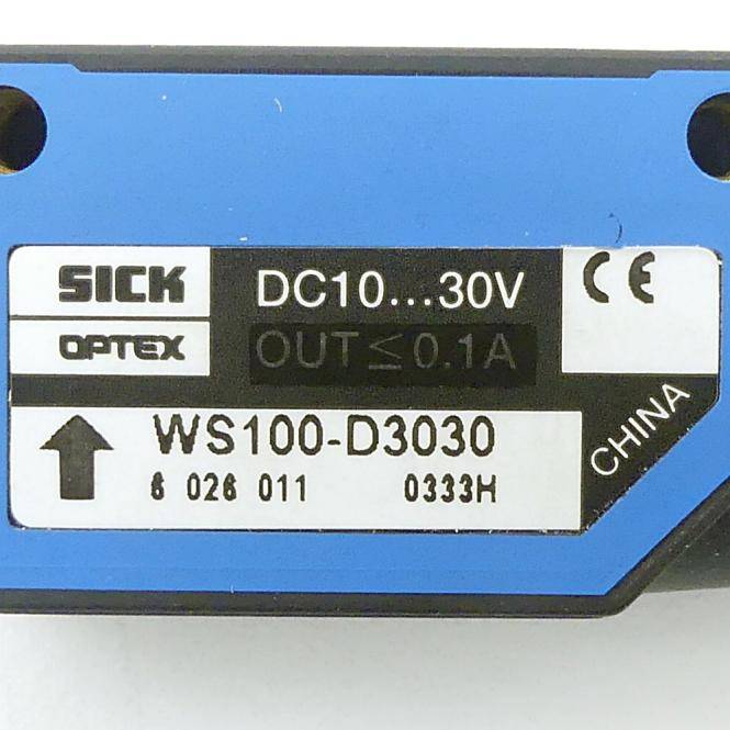 SICK Lichttaster WS100-D3030 (6 026 011)