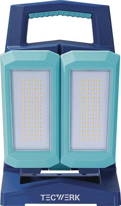 LED-Strahler 50 W 800-4500 lm Li-Ion 5200 mAh 14,8V IP54 TECWERK