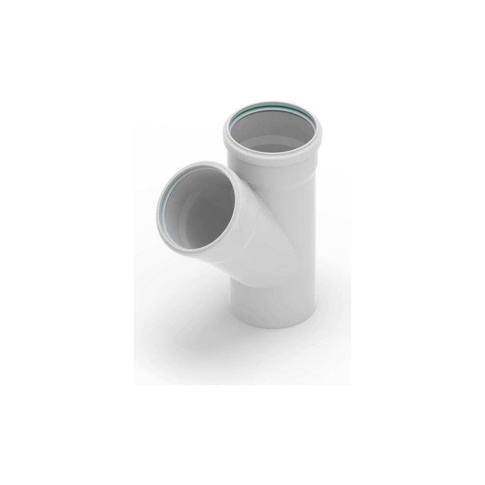 REHAU RAUPIANO PLUS, Einfachabzweig, DN 75/50, 87 Grad, 1 Stk.