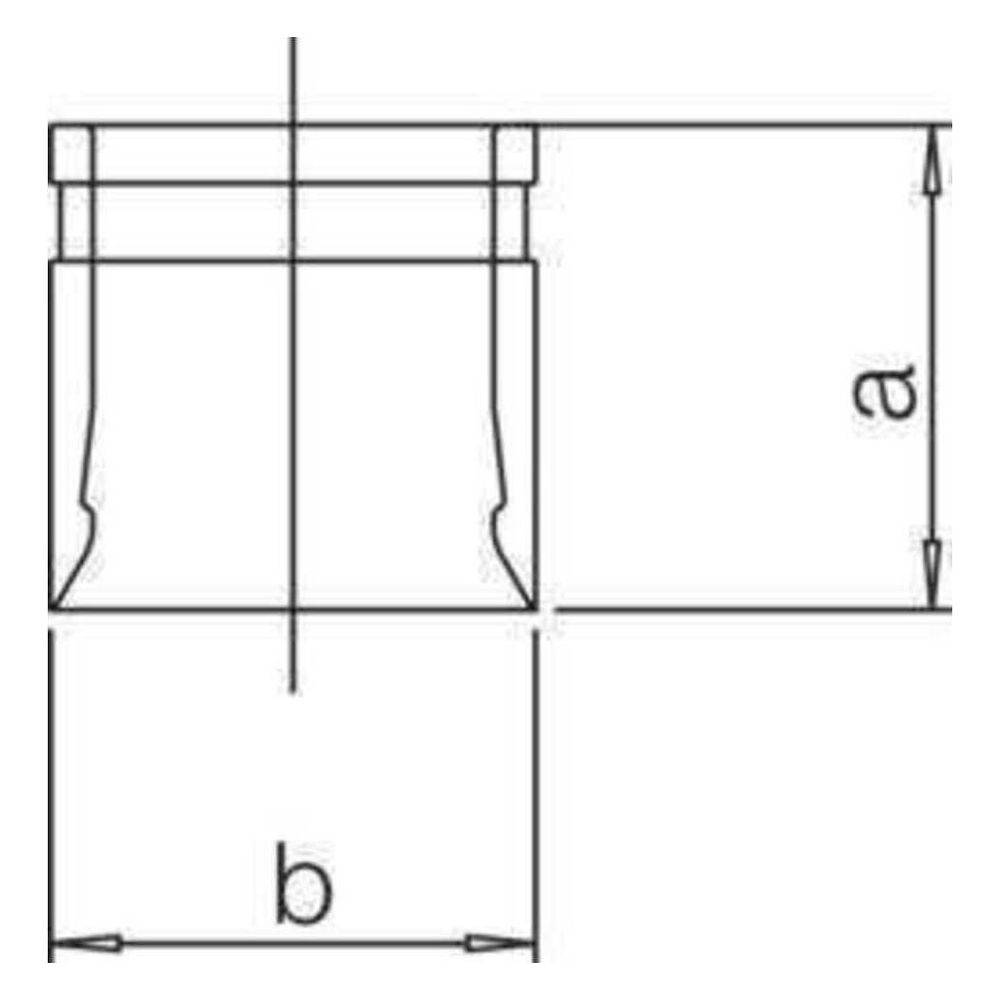 Rehau Schiebehülse SDR 11, Messing LX, 32x2,9mm