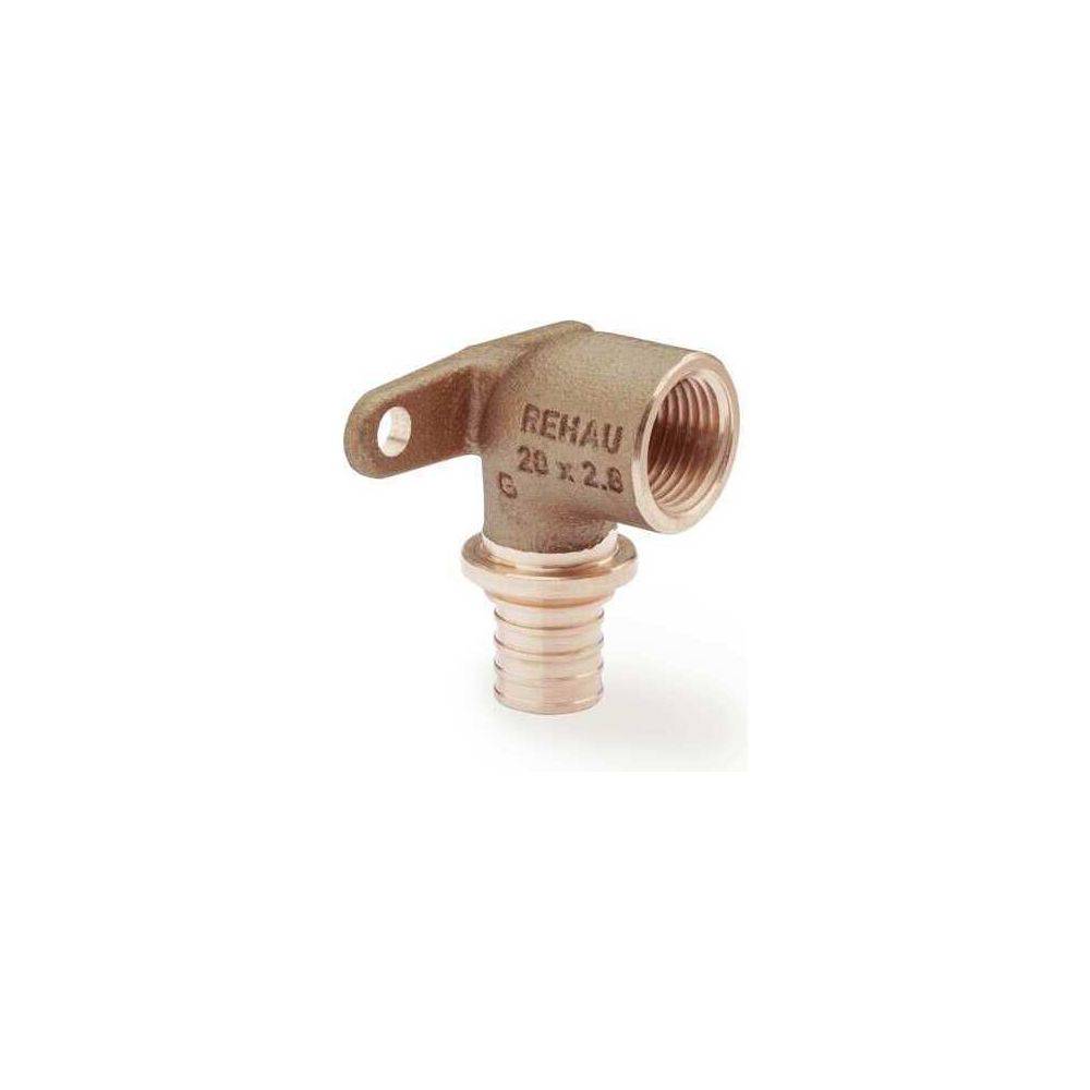 REHAU Wandwinkel, RAUTITAN RX+, 16, Rp 1/2, kurz, 1 Stk.