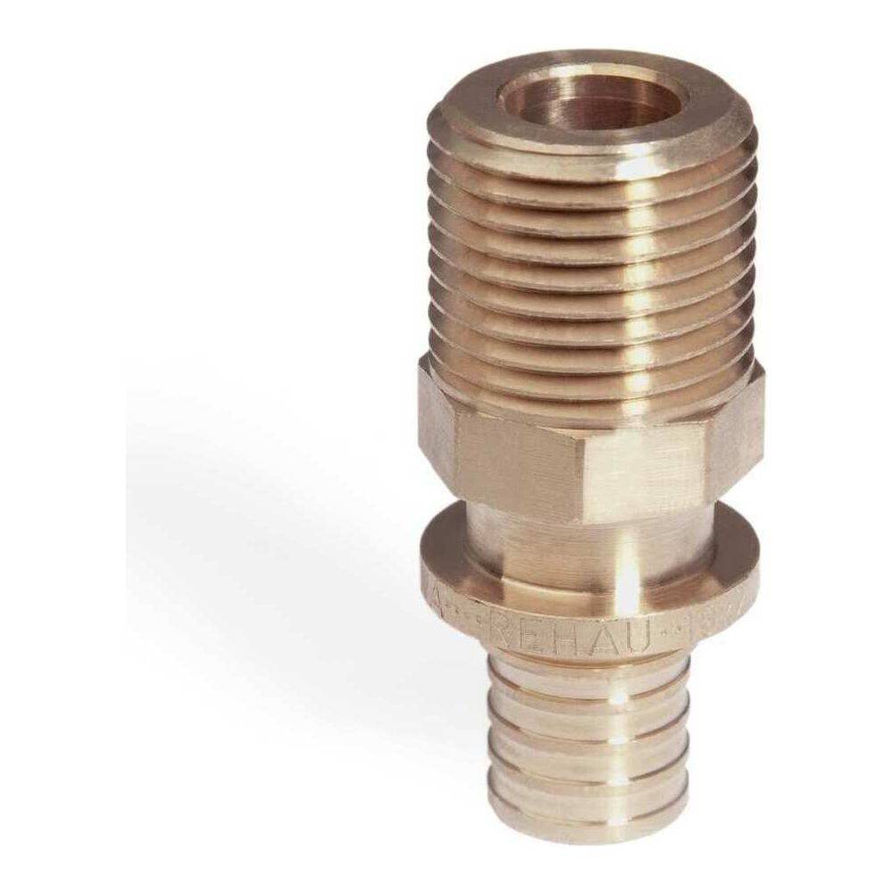 Rehau Übergang Rautitan RXplus, 25mm x R 3/4", Rotguss