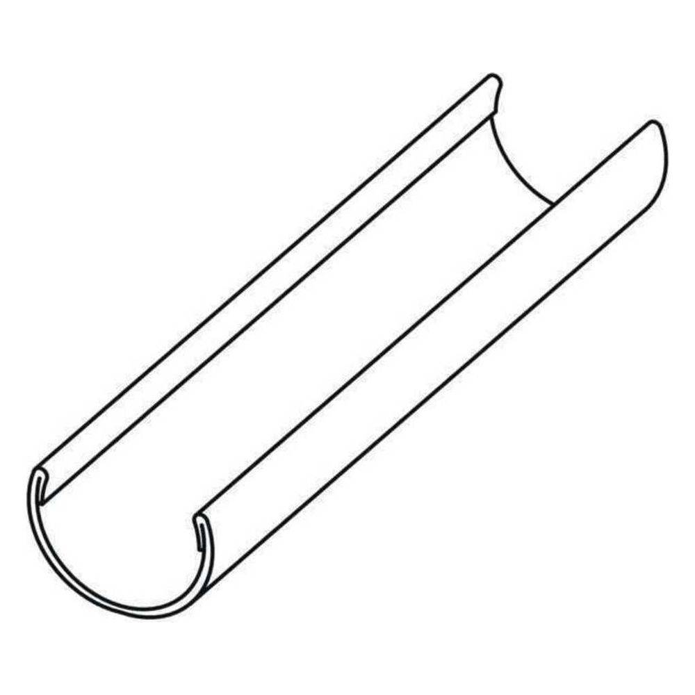 REHAU Cliphalbschale, RAU-PE-X-Rohr, 16/17mm, Stange mit 3m, 1 Stk.