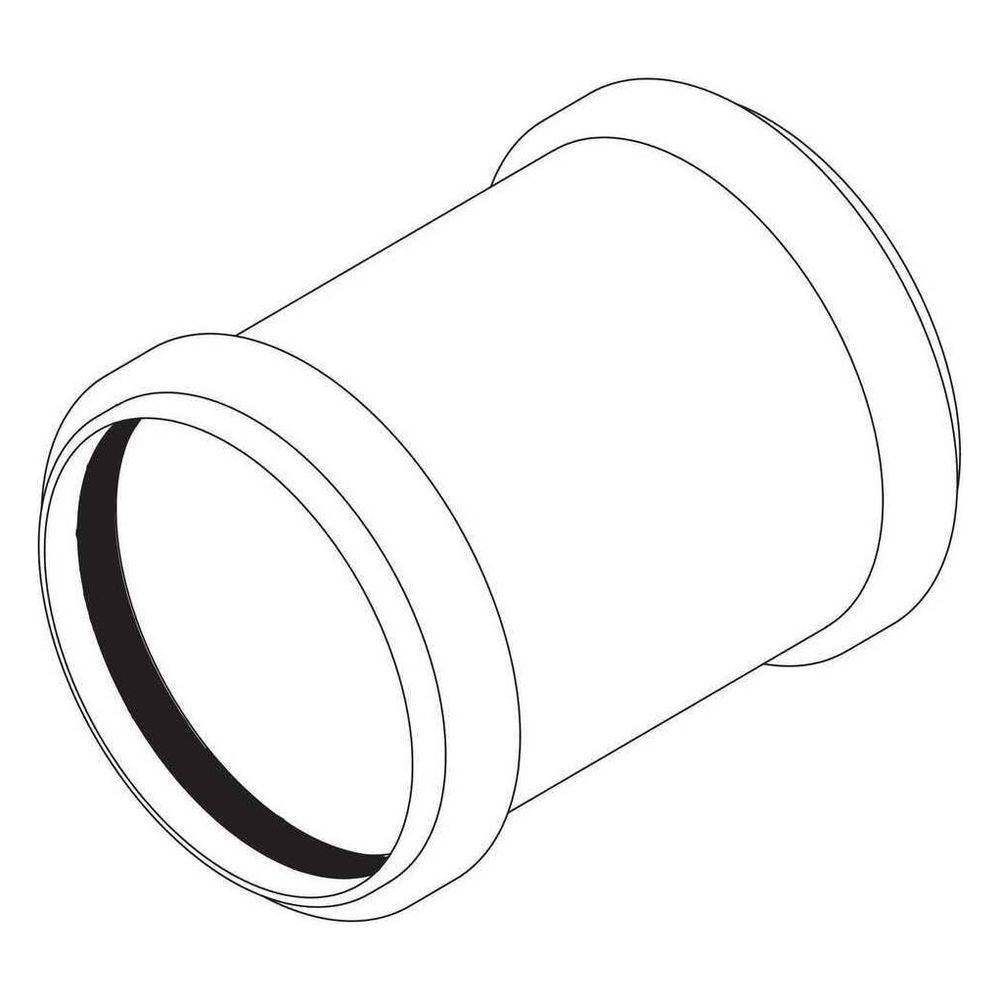 REHAU RAUPIANO PLUS, Doppelmuffe, DN 110, 1 Stk.