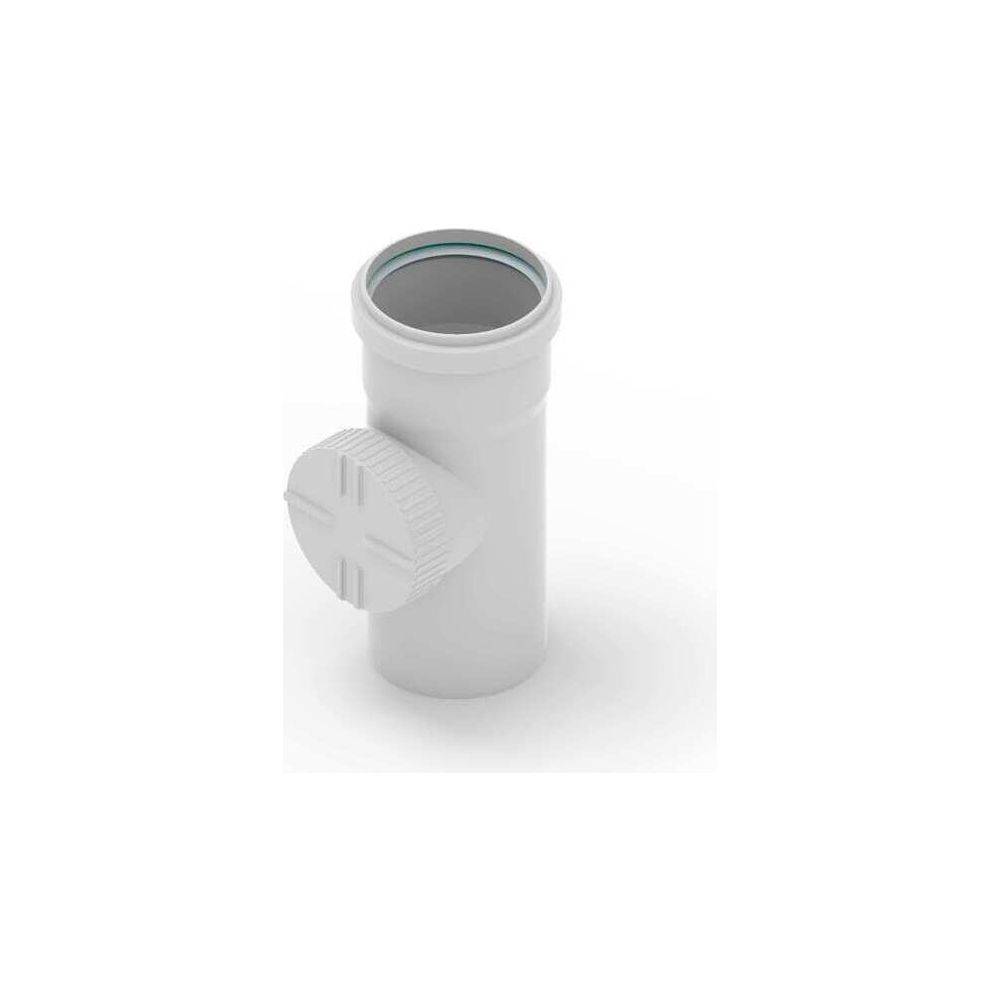 REHAU RAUPIANO PLUS, Reinigungsrohr, DN 125, 1 Stk.