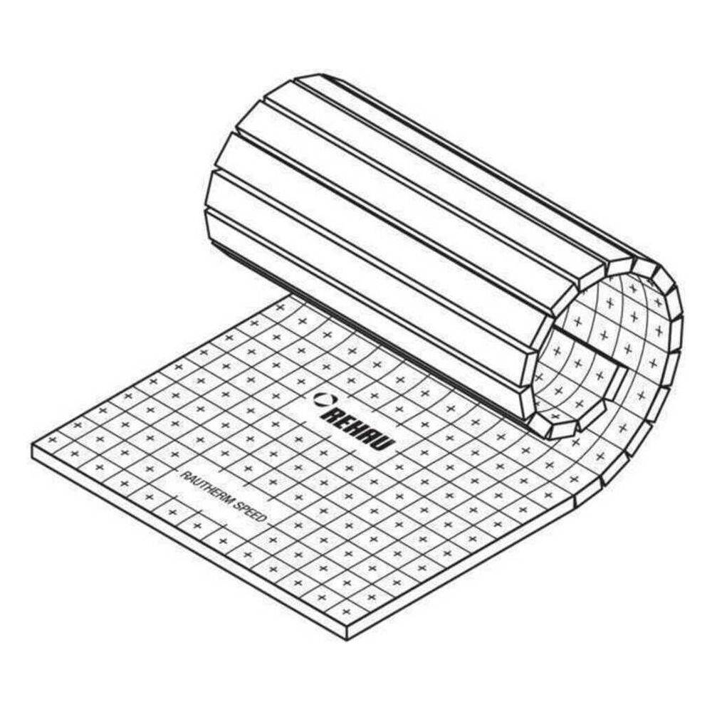 REHAU RAUTHERM SPEED Platte 30-2 mm, EPS 040 DES sg, 5,0 kN/m2, R, 1 Stk.