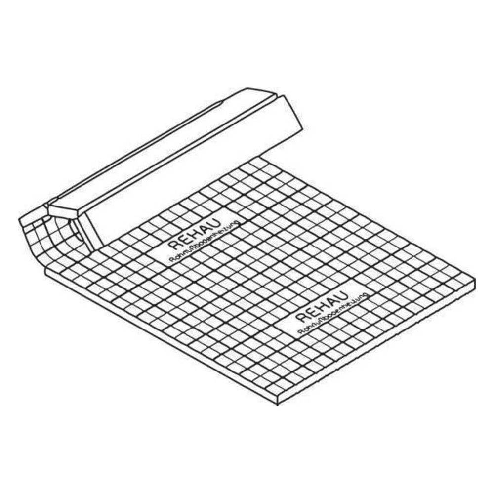 Rehau Tackerplatte 20-2mm, EPS 040 DES sg, Nutzlast 5,0 kN/m2, Rollisolierung 12x1m