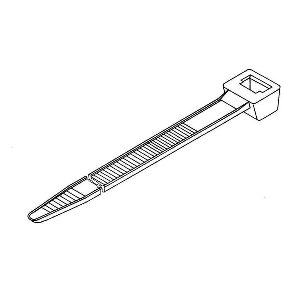 REHAU Kabelbinder, 4,8 x 200mm, natur, Packung mit 100 Stk.