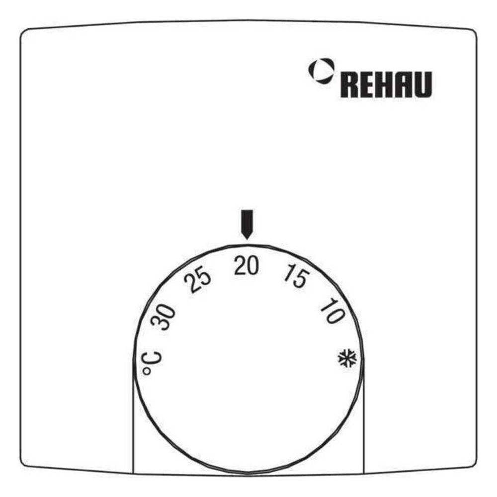 REHAU Temperaturregler, E, 230 V, 1 Stk.