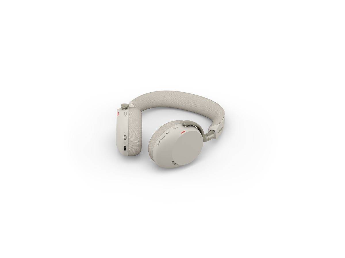 JABRA Evolve3 75 MS, Link390c, Warm Grey, Stereo