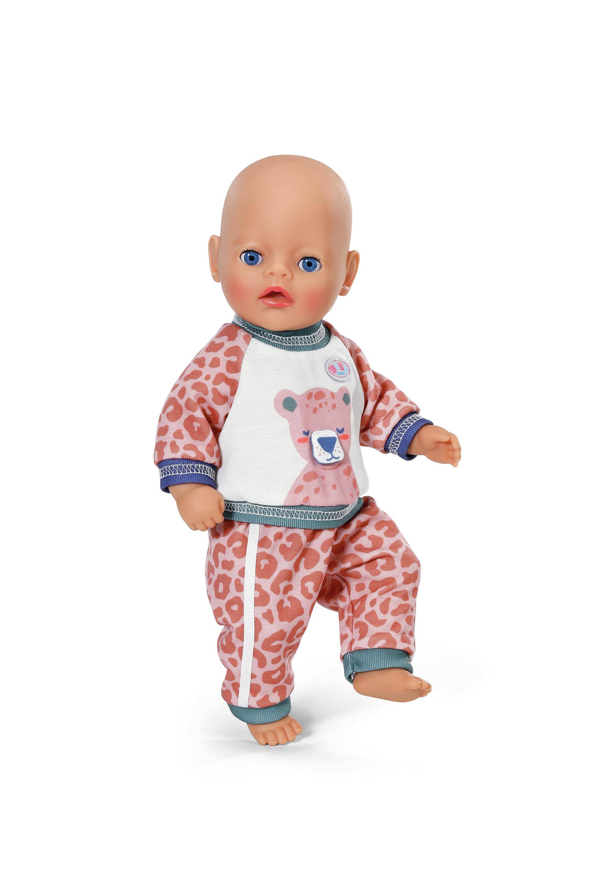 Zapf Creation 838112 - BABY born Jogging Suit Jungle 36cm