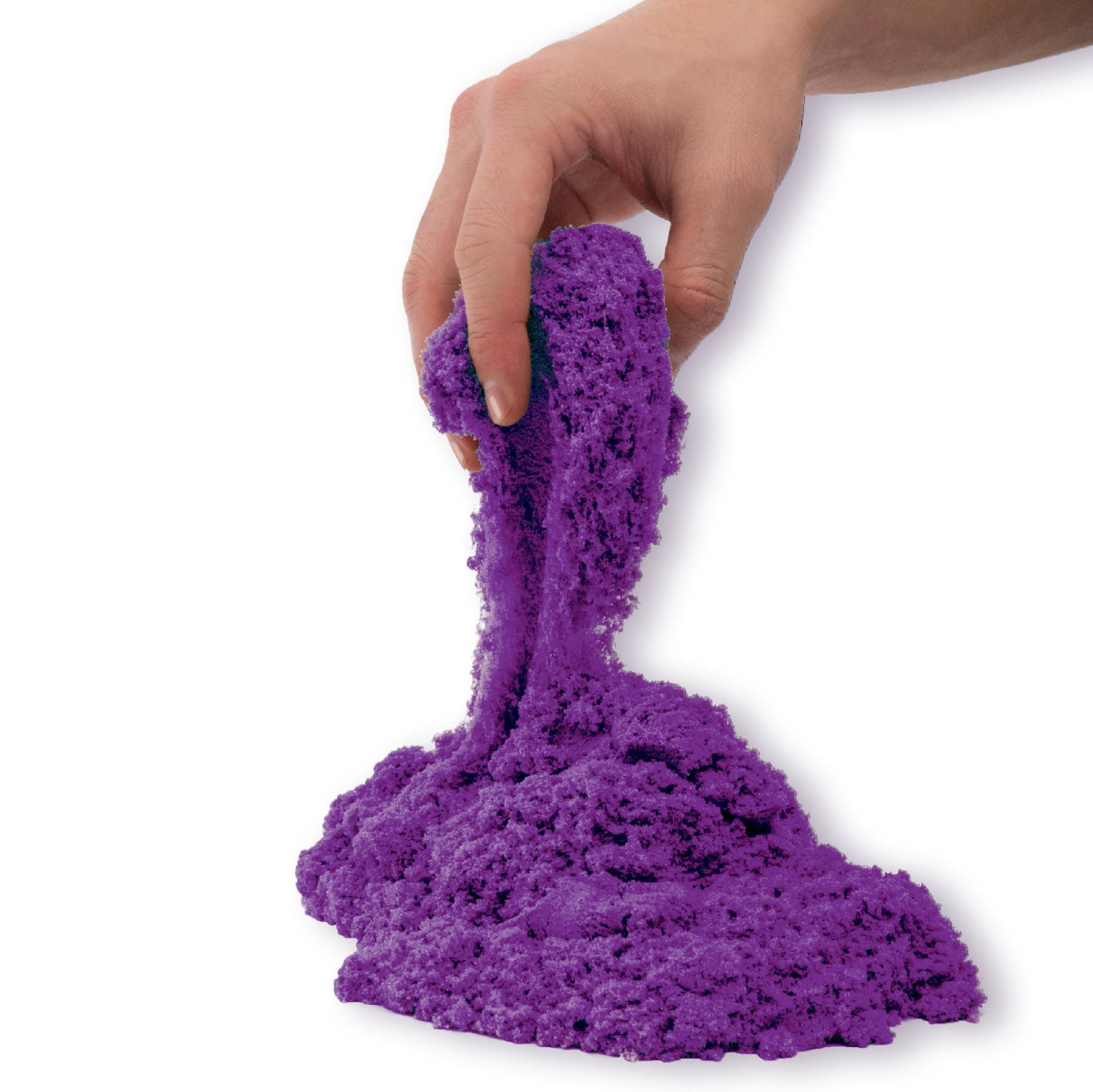 Spin Master Kinetic Sand - Lilafarbener Sand im Beutel, 907 g, original magischer Sand aus Schweden