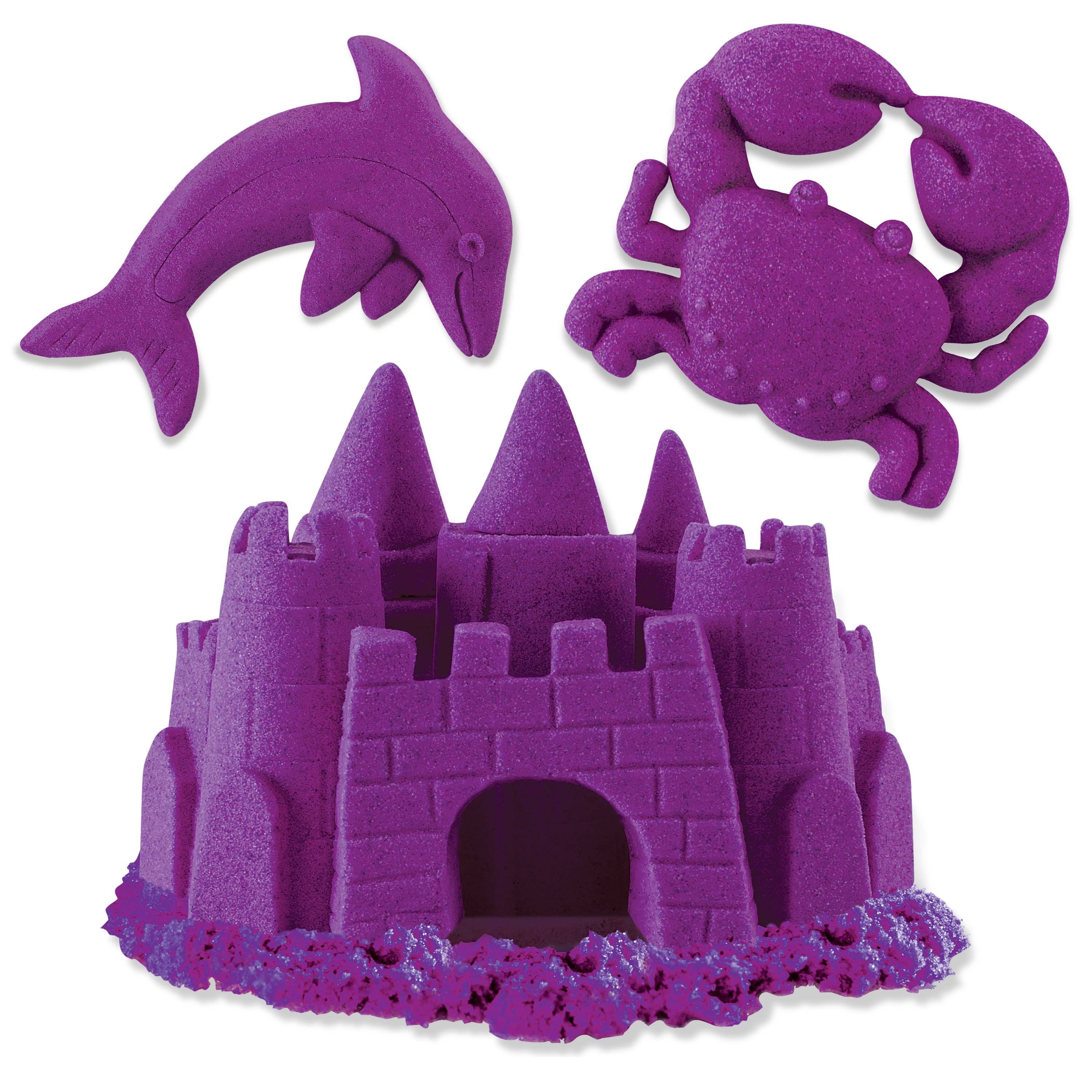 Spin Master Kinetic Sand - Lilafarbener Sand im Beutel, 907 g, original magischer Sand aus Schweden