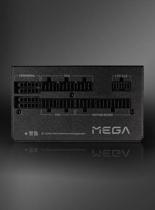 FSP MEGA GM 1200W | PC-Netzteil1200 Watt Leistung / ATX 12V Version 3.1 / 80