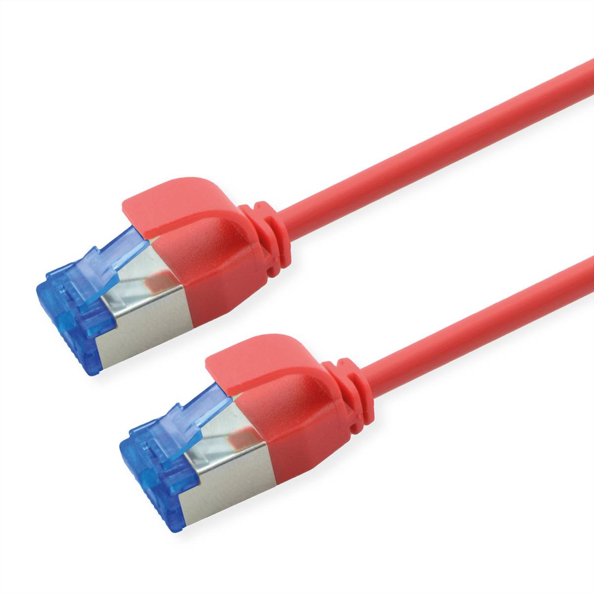 Roline Patchkabel Cat.6A (Class EA) S/FTP (PiMF), LSOH, PoE, rot, 1m