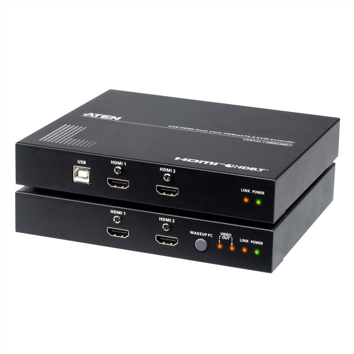 ATEN CE824 USB-HDMI-Dual-View-HDBase 2.0-KVM-Extender