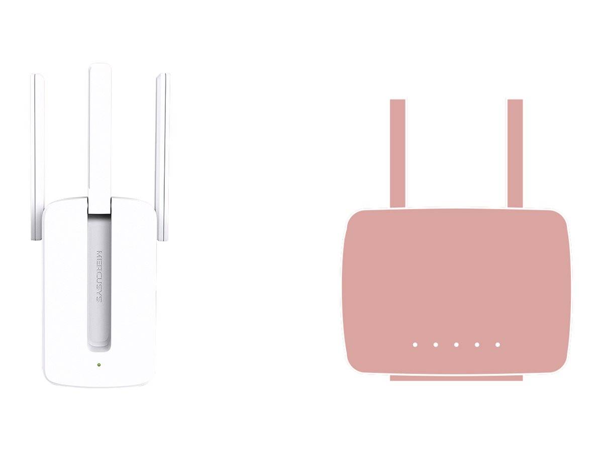 Mercusys MW300RE WiFi Range Extender Wall-mountable