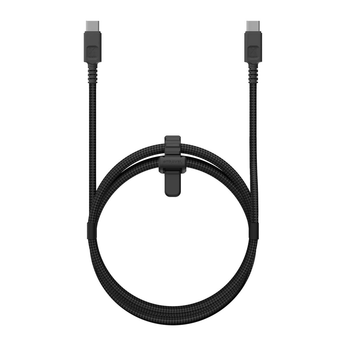 USB-C auf USB-C Kabel 240W NextGen ultra-verstärkt 1,5 m Schwarz
