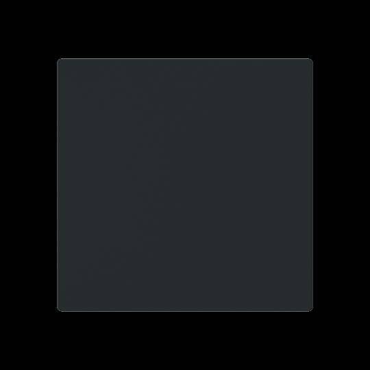 BJ Wippe geschlossen 1786-45M ganzflächig schwarz matt art linear Install.Baumaterial Schalter