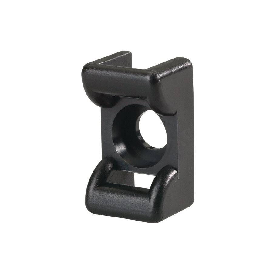 Hellermann KR6G5-PA66-BK(100) Bef.- sockel 18x12mm schwarz 151-24600 (Inhalt 100 Stück)