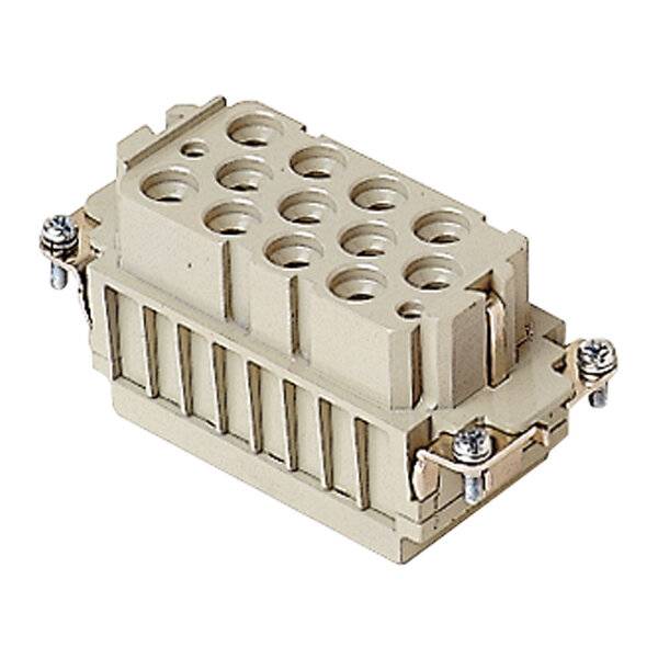 Ilme CXF 12/2, CX Buchseneinsatz (F) Crimpanschluss, 14-polig 12/2+PE 690V -