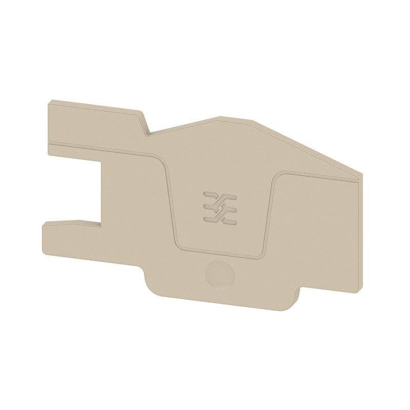 Weidmüller AEP ITB 2.5 BB 2C - Endplatte - 20 Stück(e) - Wemid - Beige - V0 - 2,