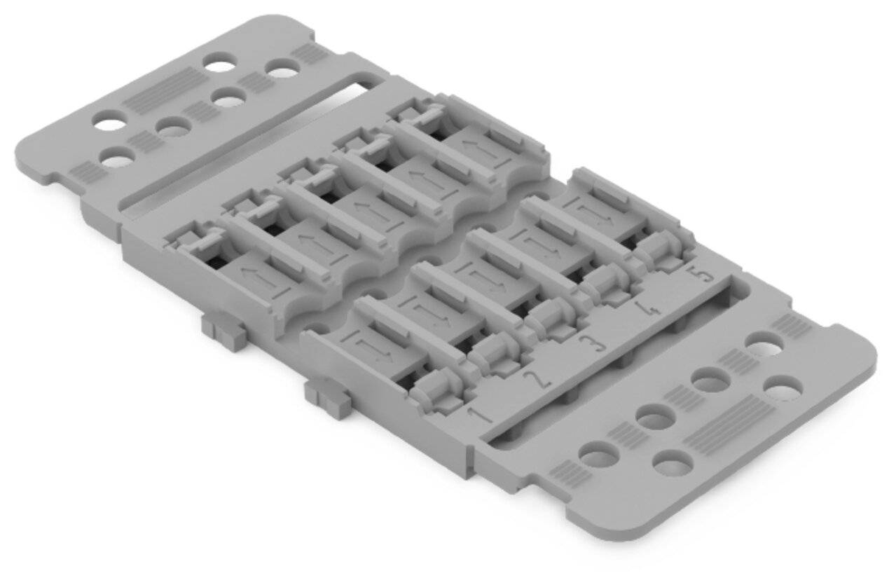 Befestigungsadapter 221-2505 Zugentlastung 5-fach