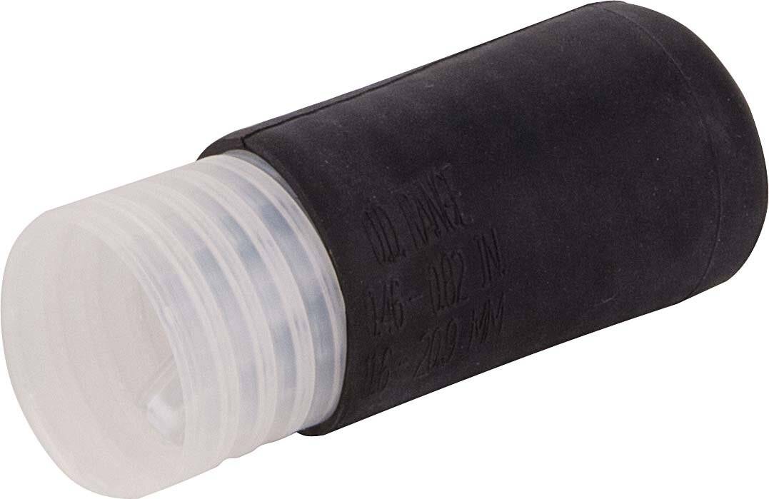 3M EC Wärmeschrumpfschlauch, Endkappe, Gummi, Schwarz 30.1 mm, 2-Wege