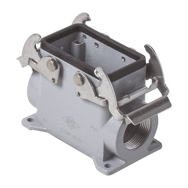 Ilme M7AP 16.240, M7-77.27 Sockelgehäuse hoch, 2xM40 seitlicher Kabelabgang, 2
